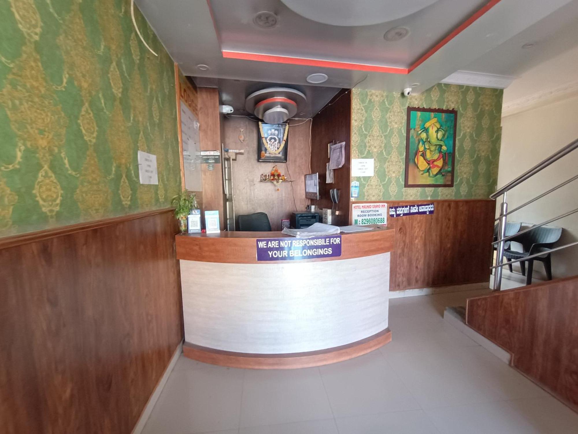 Hotel Malnad Grand Inn Kumbalgod Exterior foto
